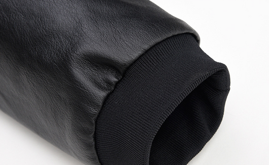 Chaqueta de Cuero para Motociclista con Cuello de Pie - Estilo Casual Masculino - Image 11