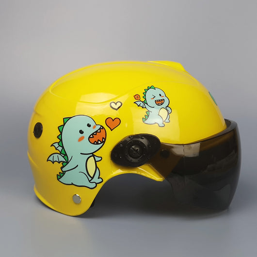 Casco de Seguridad Infantil para Auto Eléctrico - Gris, Uso Todo Año - Image 27