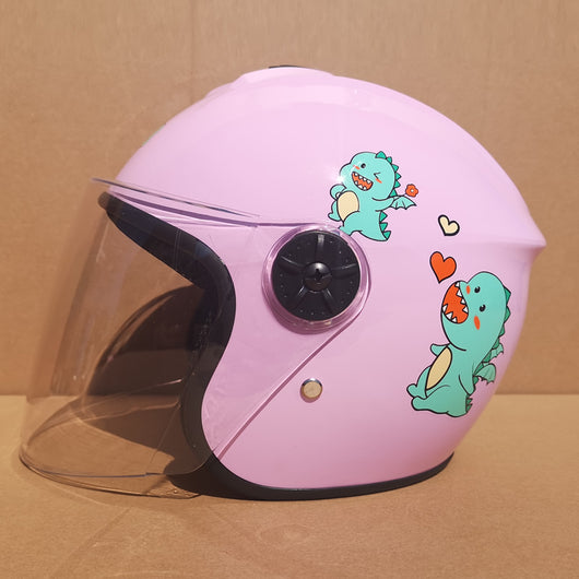 Casco de Seguridad Infantil para Auto Eléctrico - Gris, Uso Todo Año - Image 10