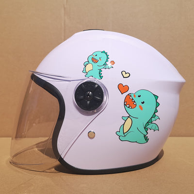 Casco de Seguridad Infantil para Auto Eléctrico - Gris, Uso Todo Año - Image 13
