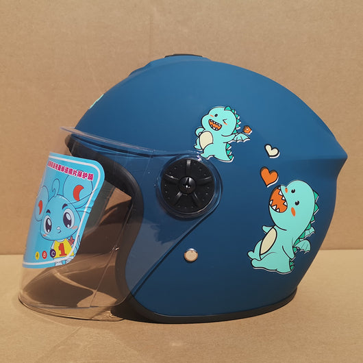 Casco de Seguridad Infantil para Auto Eléctrico - Gris, Uso Todo Año - Image 14