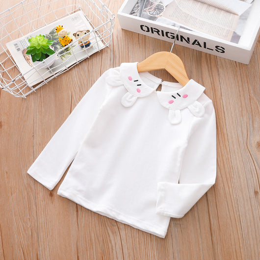 Camiseta Manga Larga Niña Cuello Muñeca - Image 5