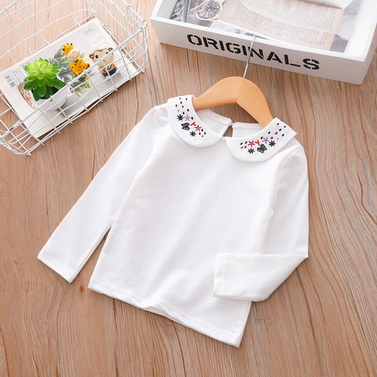 Camiseta Manga Larga Niña Cuello Muñeca - Image 2