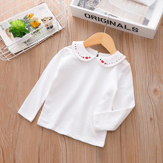 Camiseta Manga Larga Niña Cuello Muñeca - Image 3