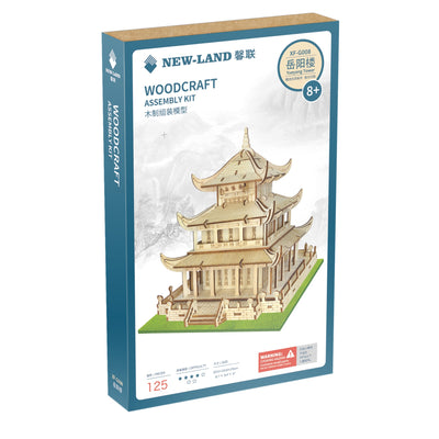 Rompecabezas 3D Torre Yueyang - Caja de Colores - Image 4