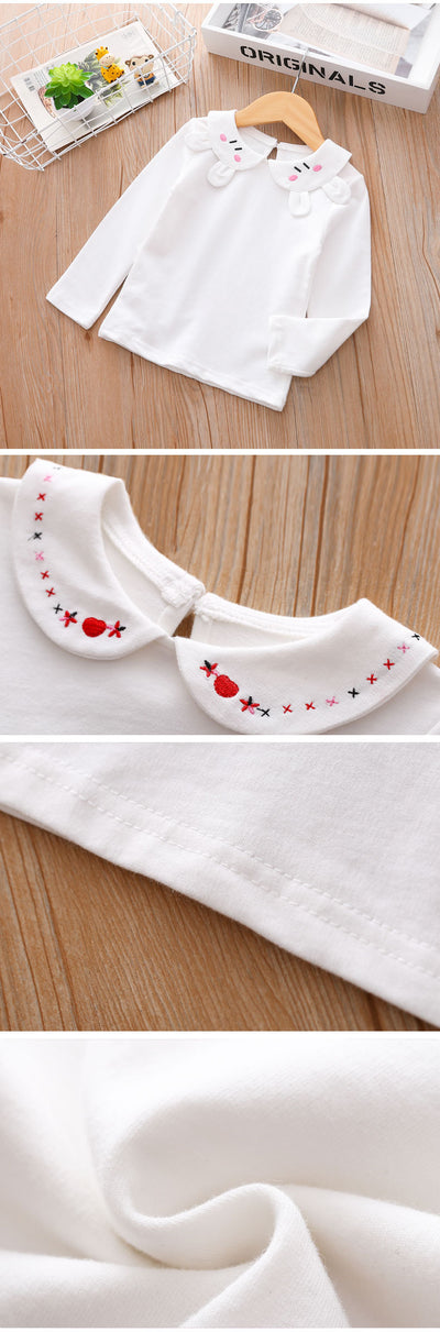 Camiseta Manga Larga Niña Cuello Muñeca - Image 8