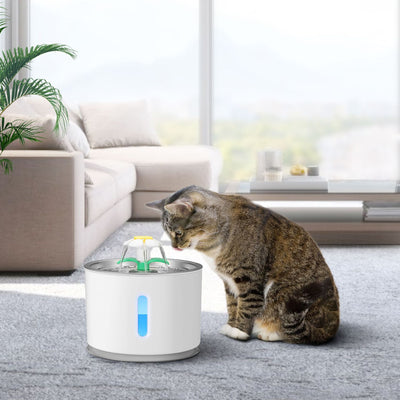 Dispensador de Agua en Acero Inoxidable para Gatos y Perros - Image 10