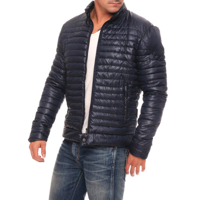 Chaqueta de Algodón para Hombre - Cardigan Clásico a Rayas - Image 7