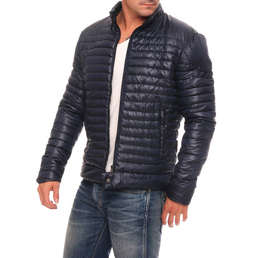Chaqueta de Algodón para Hombre - Cardigan Clásico a Rayas - Image 7