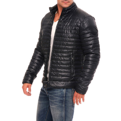 Chaqueta de Algodón para Hombre - Cardigan Clásico a Rayas - Image 8