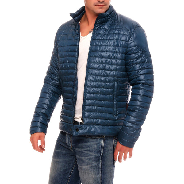 Chaqueta de Algodón para Hombre - Cardigan Clásico a Rayas