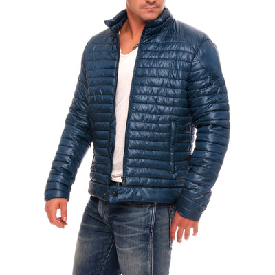Chaqueta de Algodón para Hombre - Cardigan Clásico a Rayas - Image 2