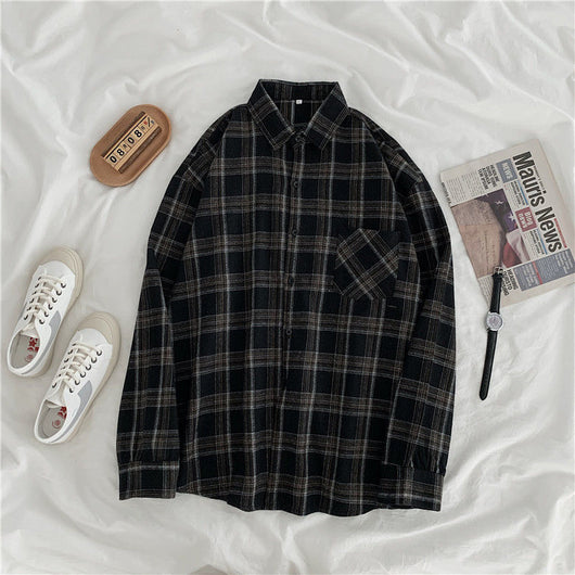 Chaqueta Suelta Primavera Talla Grande para Mujer - Abrigo Estudiante Casual