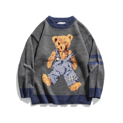 Sudadera Retro Harajuku Bear Trend Ins - Image 8