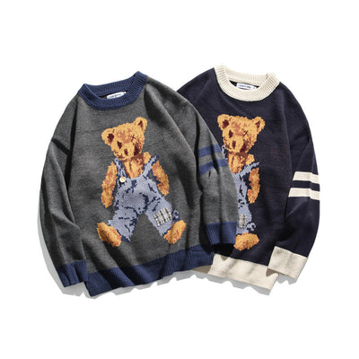 Sudadera Retro Harajuku Bear Trend Ins