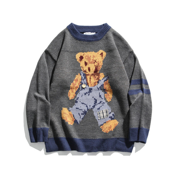 Sudadera Retro Harajuku Bear Trend Ins - Image 3