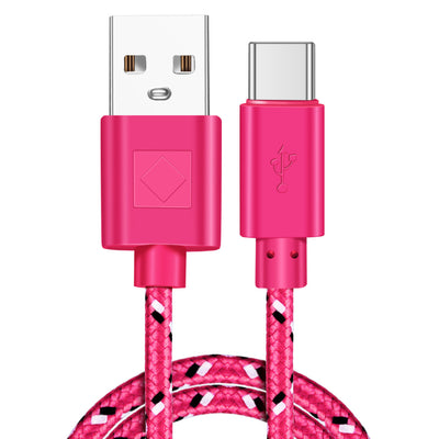 Cable USB Tipo-C Trenzado de Nylon para Carga Rápida y Transferencia de Datos - Image 19