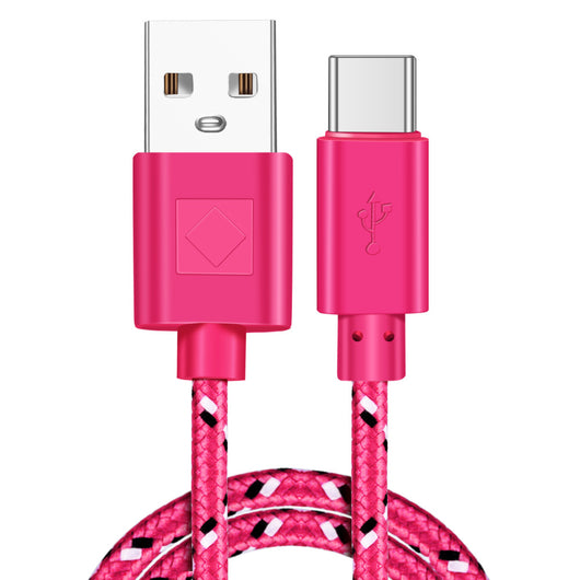 Cable USB Tipo-C Trenzado de Nylon para Carga Rápida y Transferencia de Datos - Image 19