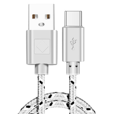 Cable USB Tipo-C Trenzado de Nylon para Carga Rápida y Transferencia de Datos - Image 2