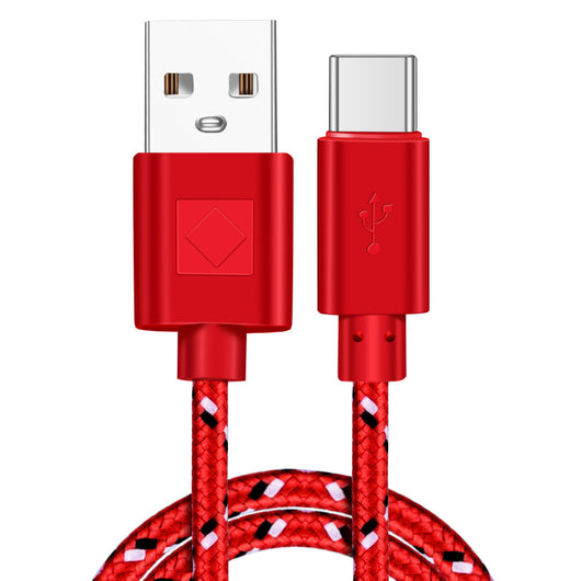 Cable USB Tipo-C Trenzado de Nylon para Carga Rápida y Transferencia de Datos - Image 6