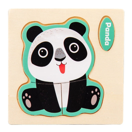 Puzzle 3D Educativo Infantil con Animales y Vehículos para Jardín de Niños - Image 23