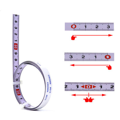 Regla Adhesiva con Escala Integrada y Centro Divisor Mecánico - Image 17