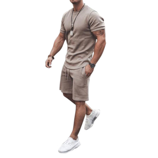 Conjunto Elegante de Dos Piezas con Manga Corta - Image 2