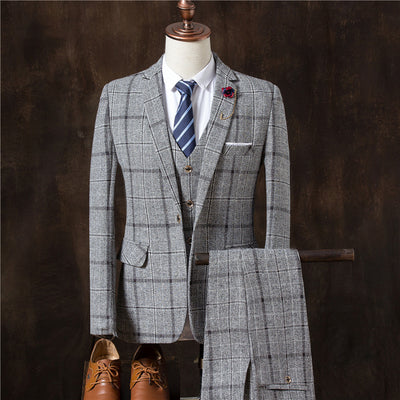Traje de Tres Piezas para Hombre - Conjunto Completo Novio y Groom - Image 2