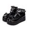 Zapatos Princesa Plataforma Baja con Lazo Lolita