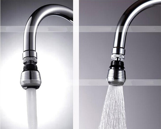 Aireador de Grifo Giratorio 360° Ahorro de Agua para Cocina