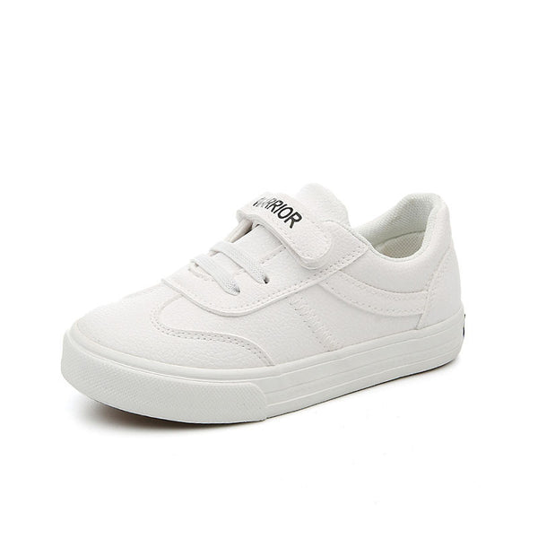Zapatos Deportivos Escolares Coreanos para Niños y Niñas - Blancos, Transpirables e Impermeables