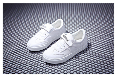 Zapatos Deportivos Escolares Coreanos para Niños y Niñas - Blancos, Transpirables e Impermeables - Image 5