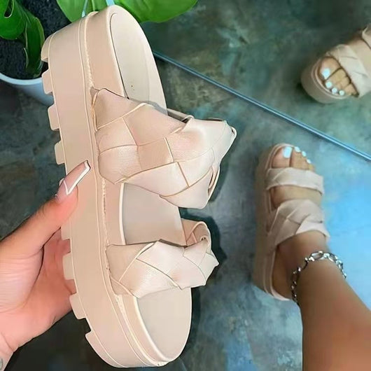 Sandalias de Plataforma con Tejido Transpirable - Image 10