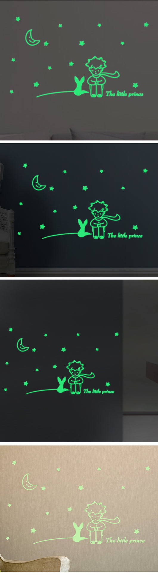 Adhesivo Luminoso de Pared - Pequeño Príncipe Kung Fu - Image 8