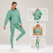 Conjunto Deportivo Yoga Otoño Invierno Mujer - Traje Deportivo Liso Estilo Europeo