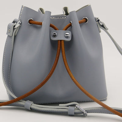 Bolso Bucket de Cuero Cosido a Mano - Image 8