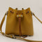 Bolso Bucket de Cuero Cosido a Mano