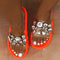 Sandalias Dama Verano Cristal Brillante con Detalles Glitter