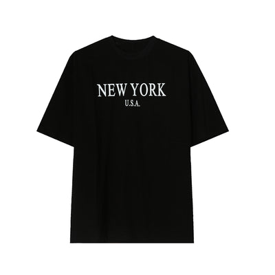 Camiseta Casual de Verano para Hombre con Estampado de Letras - Image 9