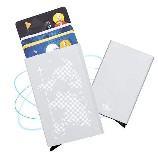 Billetera Metálica Anti-RFID con Estuche Automático Ultra Delgada - Image 2