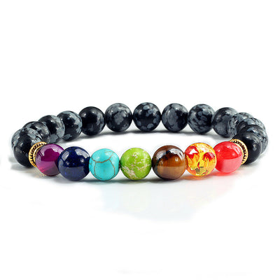 Pulsera de Parejas con Piedras Volcánicas y Ojo de Tigre - Chakras Equilibrados - Image 10