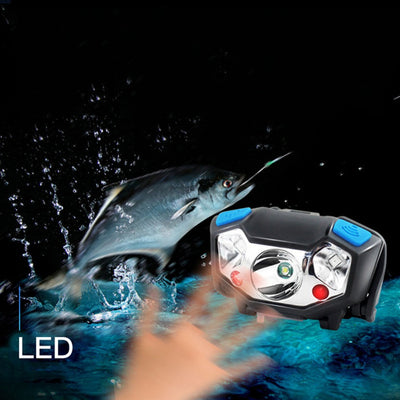 Linterna Frontal LED de Inducción con Carga USB - Luz Potente para Camping - Image 8