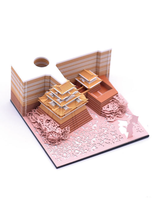 Maqueta Arquitectónica del Castillo Nagoya Tenshukaku - Escultura en Papel - Image 10