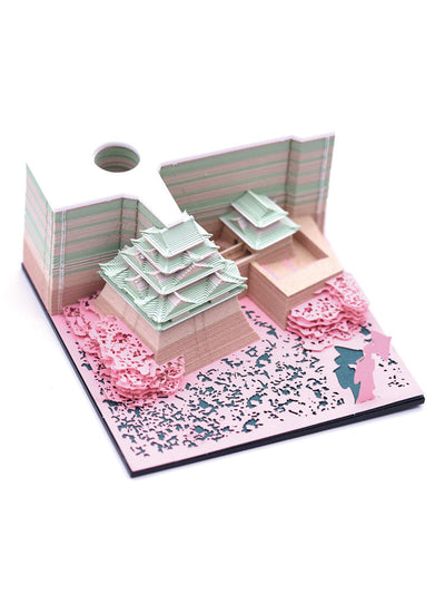Maqueta Arquitectónica del Castillo Nagoya Tenshukaku - Escultura en Papel - Image 12