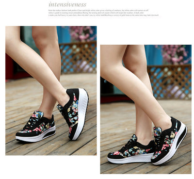 Zapatillas Deportivas Plataforma Swing - Comodidad y Estilo en Movimiento