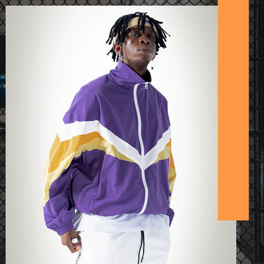 Chaqueta Deportiva Retro Talla Grande para Hombre - Image 10