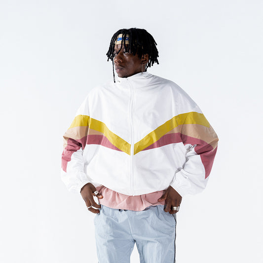 Chaqueta Deportiva Retro Talla Grande para Hombre