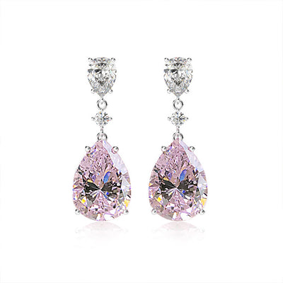 Conjunto de Joyería Shi Pei Gota de Agua 5A - Elegancia y Brillo para Mujer - Image 7