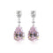 Shi Pei Jewelry Is Shining Set 5A Water Drop Shape Female Popular Temperament Rosé