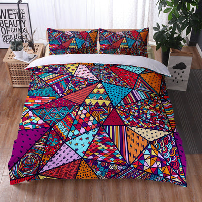 Juego de Sábanas Mandala con Funda de Almohada - Impresión Digital de 3 Piezas - Image 7